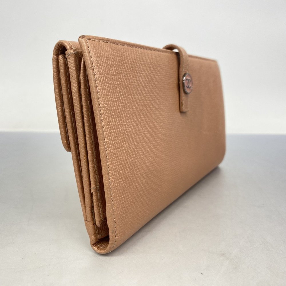 CHANEL Pink Leather Wallet - Picture 2 of 14